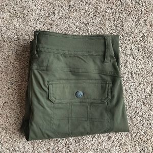 Prana lightweight olive pants